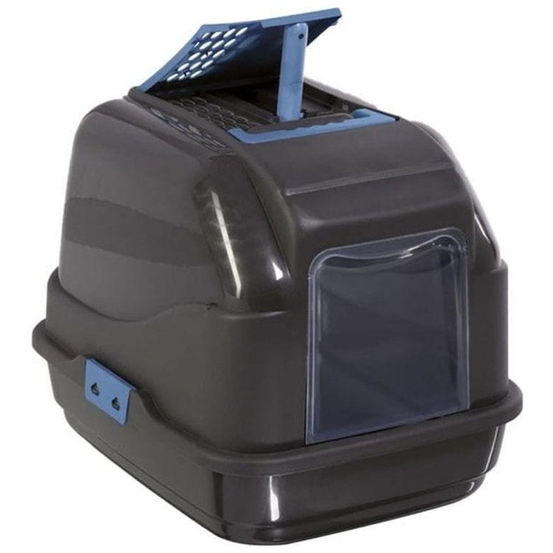 Easy Cat 2nd Life Plastic Dark Gray Litter Box