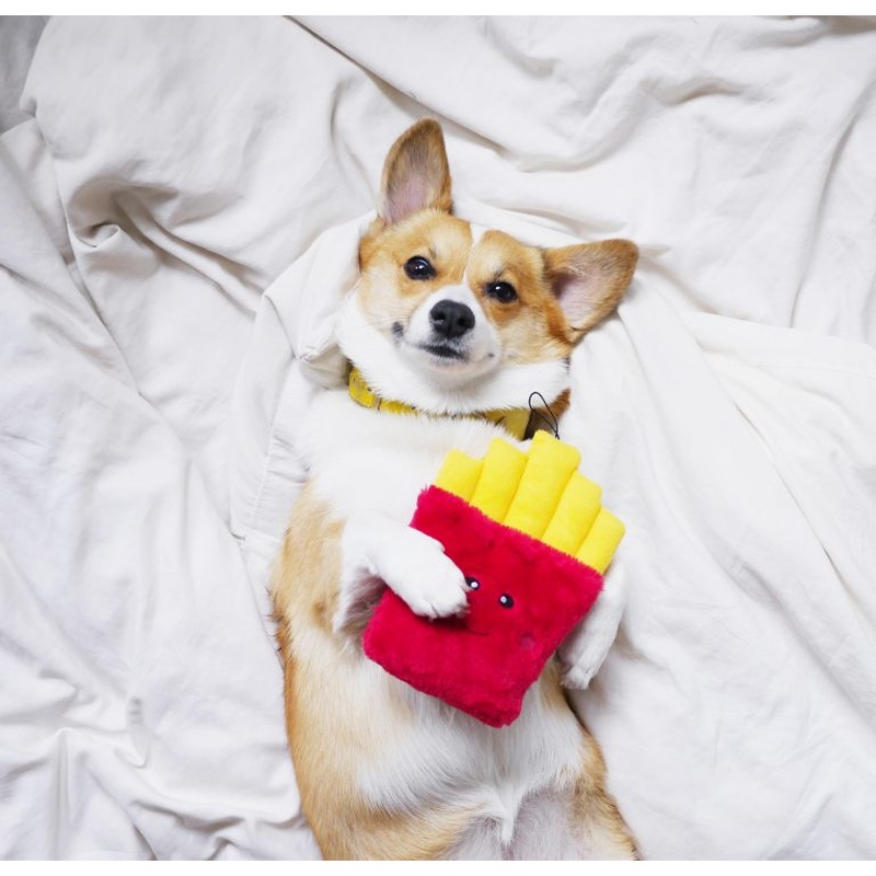 Zippy Paws 817027 Nomnomz Fries Dog Toy