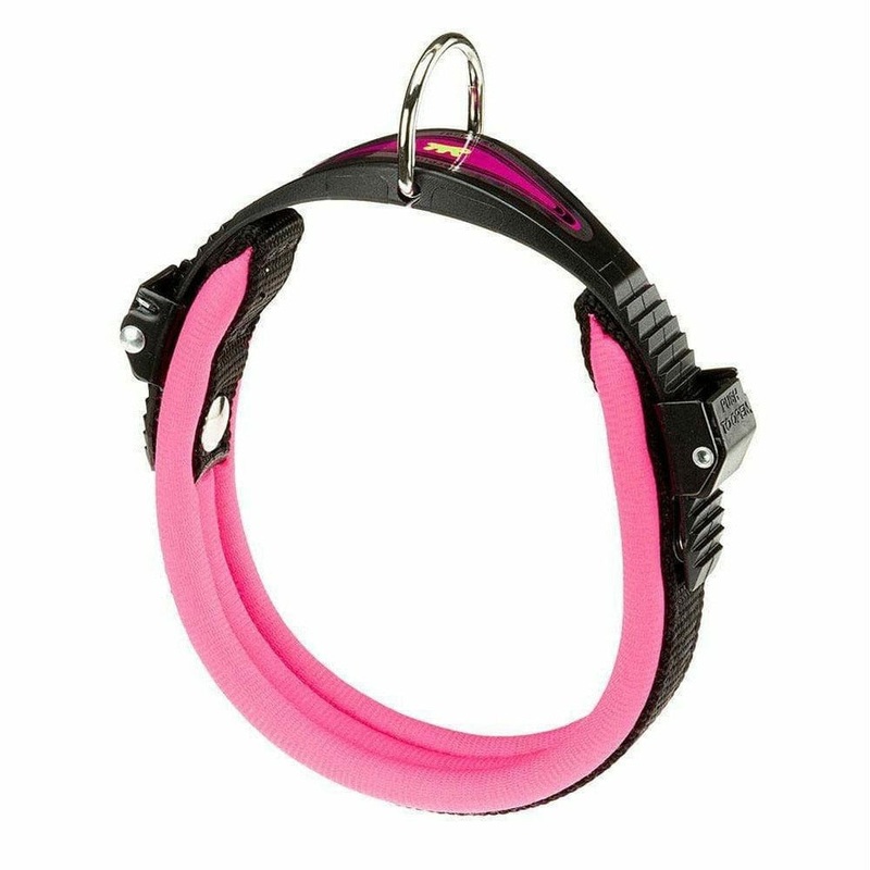 AGILA FLUO C25/51 Rosa Dog Collar