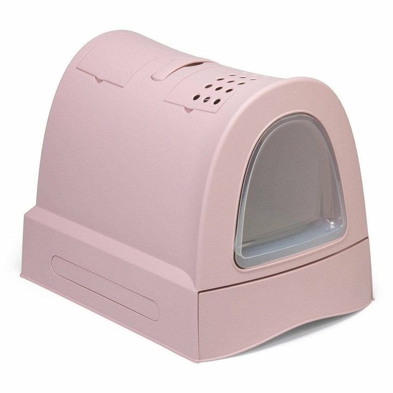 Zuma Light Pink Litter Box