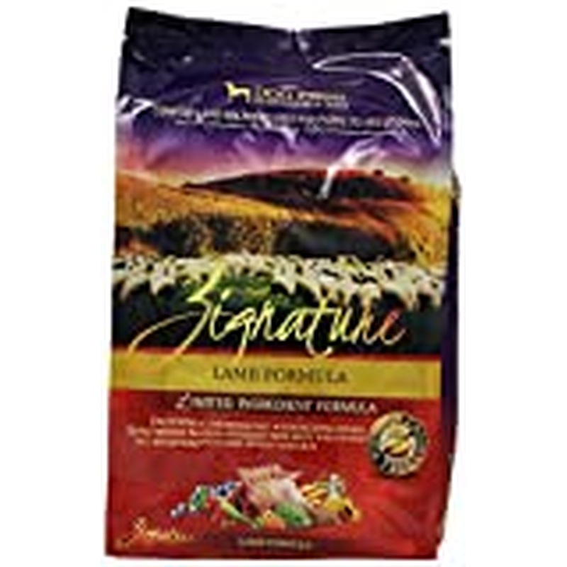 Zignature Lamb Formula Dry Dog Food, 4 Lb