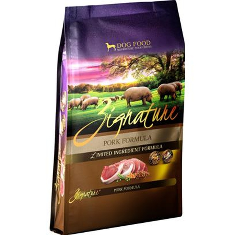 Zignature Pork Formula Dry Dog Food, 4 Lb