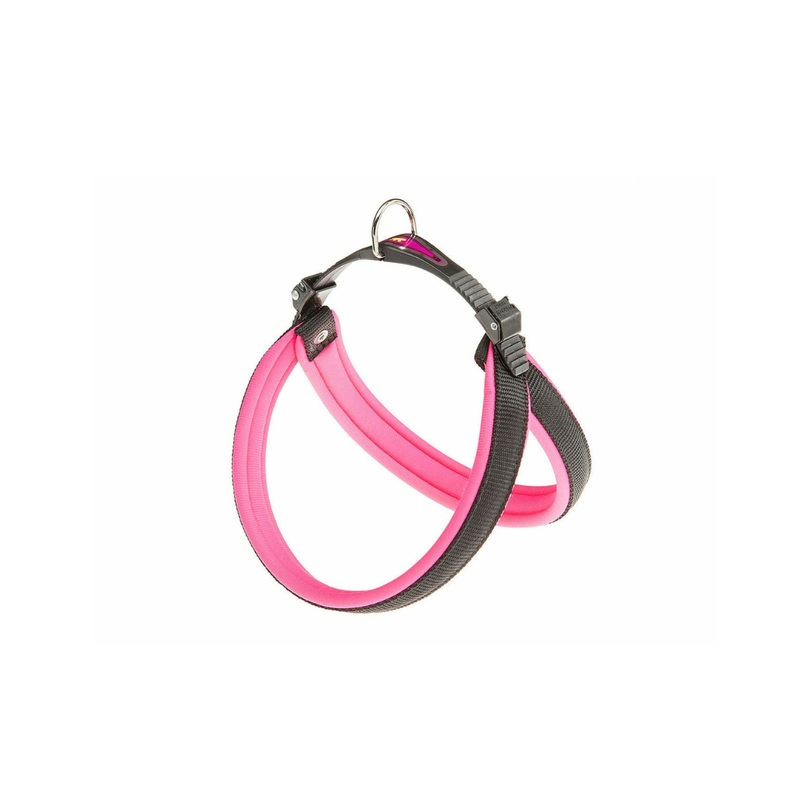 AGILA FLUO 4 Pink Small Dogs Harness