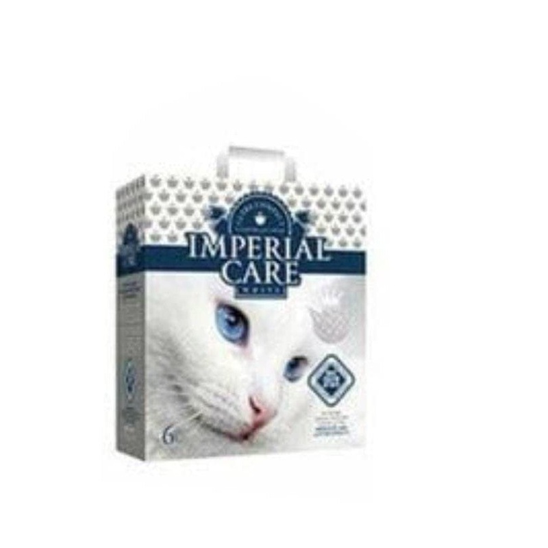 WHITE premium clumping cat litter-ultra cmpct granulation-with MAX ODOUR ATTACK JASMINE AROMA 6L