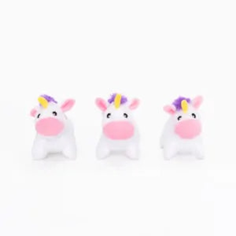 Zippy Paws 3-pack - Unicorns