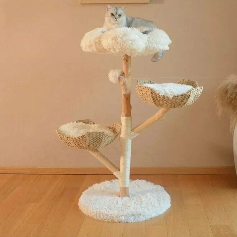 Abeecats Blooming Cloudfort Cat Tree 5858113cm