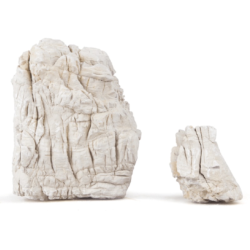 White Luo Hanshi stone MIX Size per KG