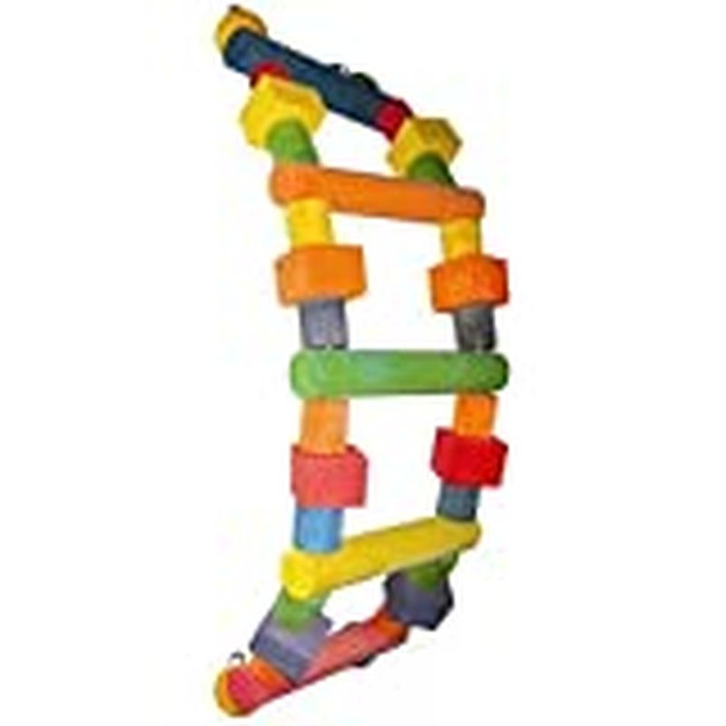 A&E Cage Co Wood Ladder Medium 24in