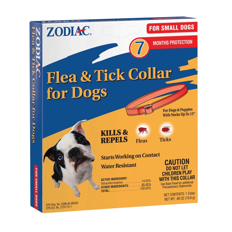 Zodiac Flea & Tick Collar for Small Dogs