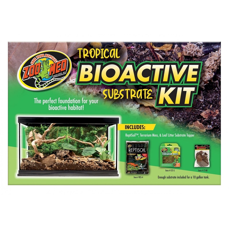 Zoo Med Tropical Bioactive Substrate Kit 10gal