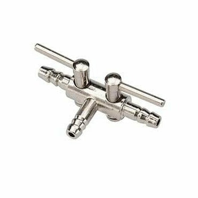 3Wayvalve, Metal For Air Tube 1ST - 4/6MM