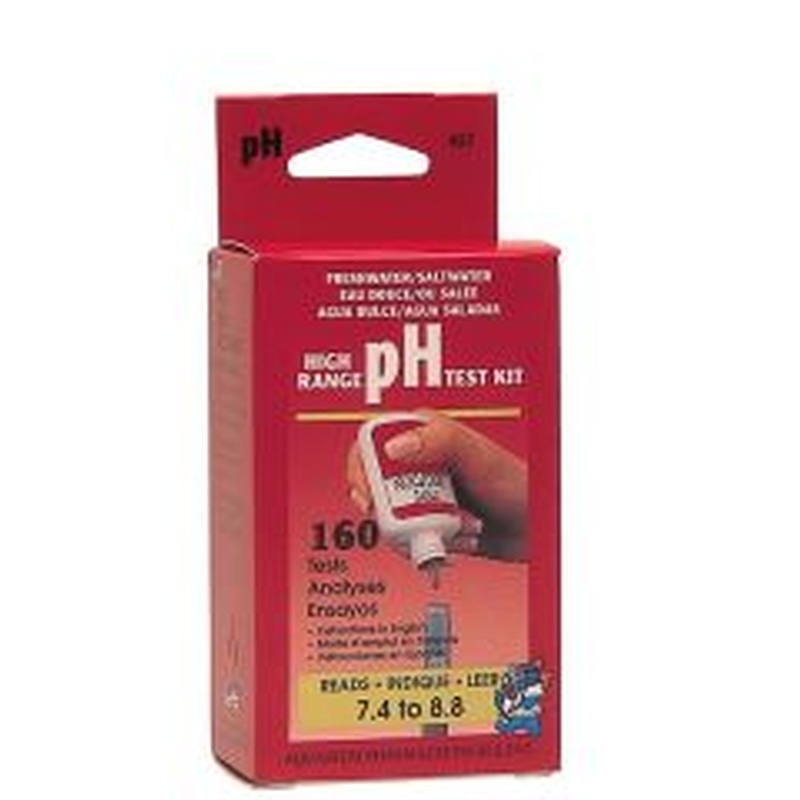 API High Range pH Test Kit  Aquarium Water Test Kit  1-Count