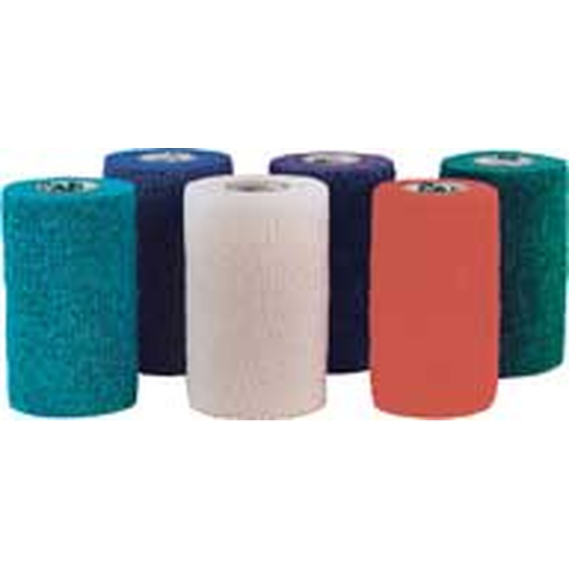 Andover Healthcare Inc Coflex vet Cohesive Bandage  Rainbow Assorted 4x5in Yard