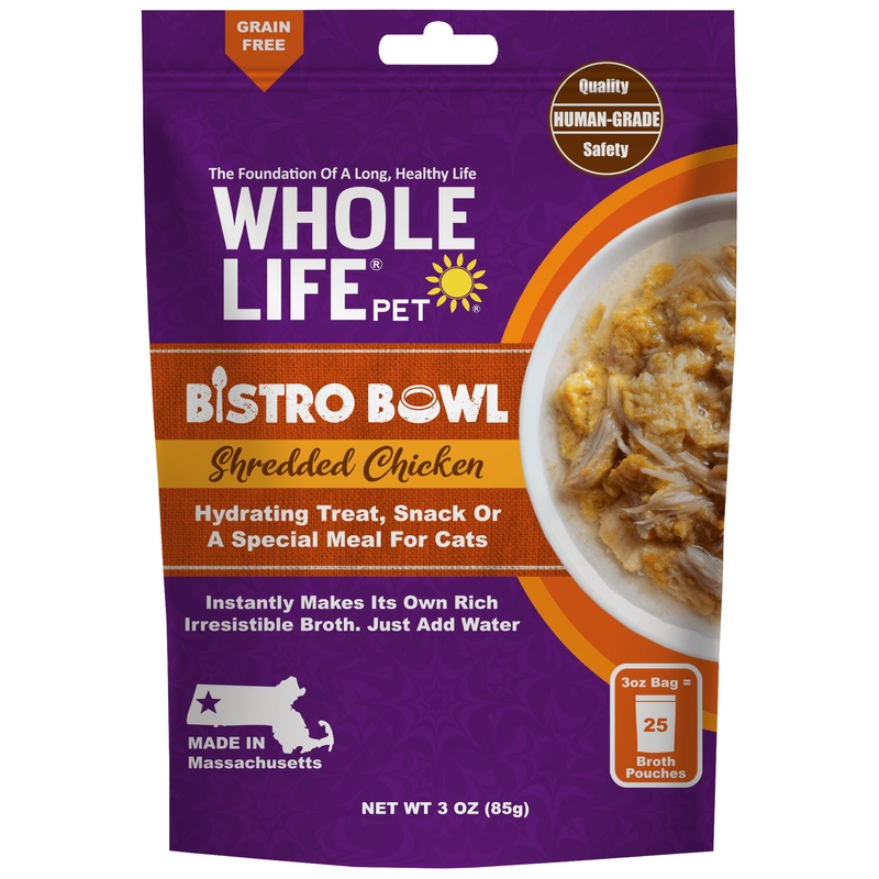 Whole Life Pet Bistro Bowl Freeze Dried Chicken for Cats 3oz