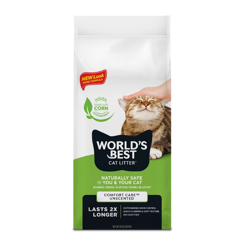 World's Best Cat Litter Clumping Formula, 8lb Bag