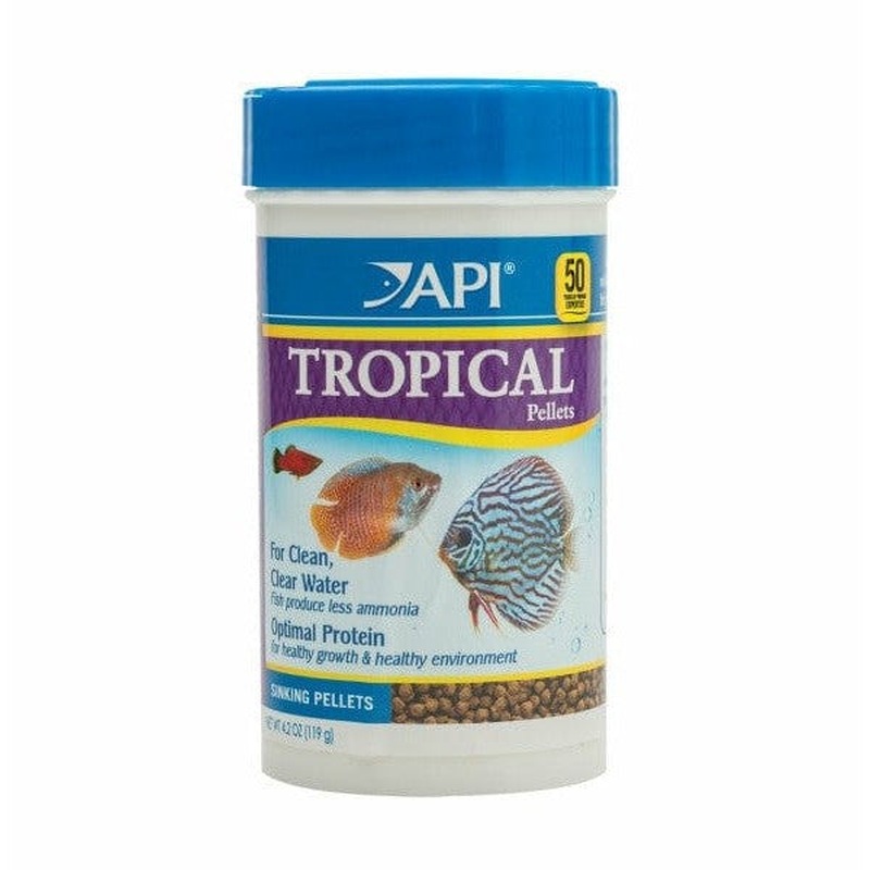 Api Pellets Tropical Fish Food, 1.6 Oz