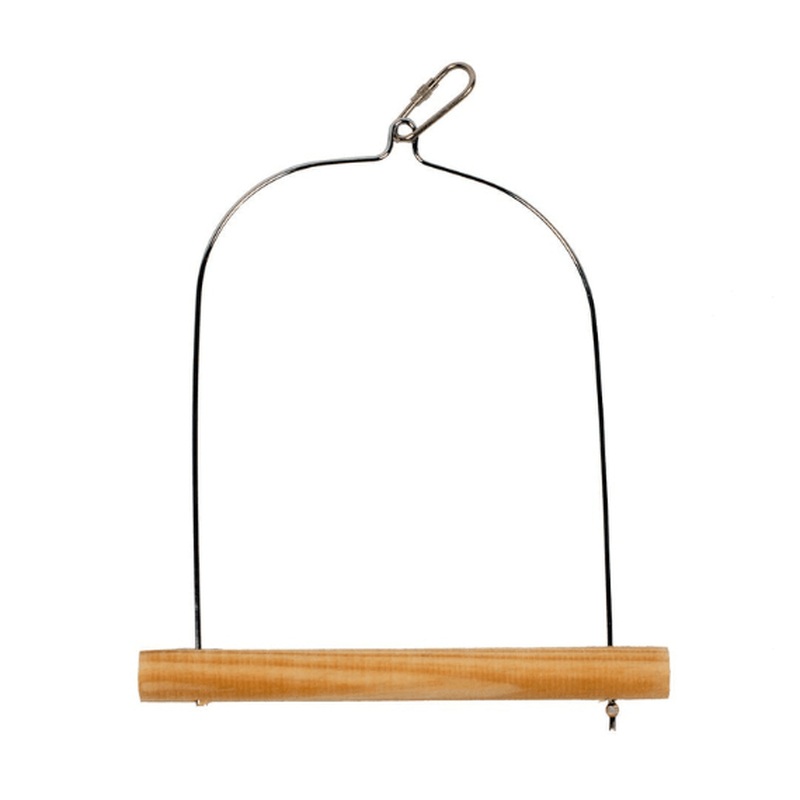 Wooden Bird Swing