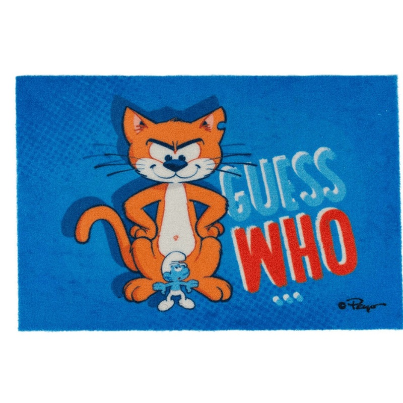 Azrael floor mat 60x40x0,6cm blue