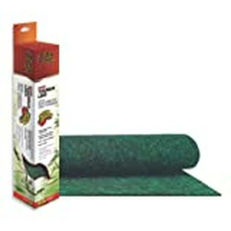 Zilla Substrate Terrarium Liner For Reptiles  Size 15/20H Green