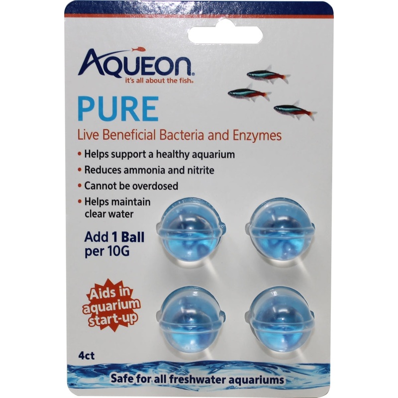 Aqueon PURE Bacteria Supplement  4 Pack