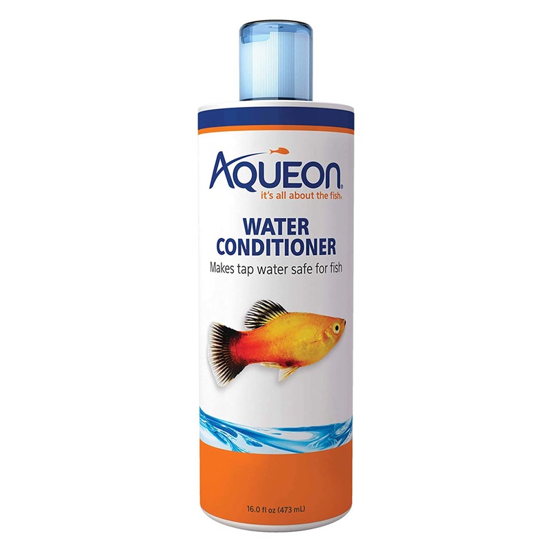 Aqueon Aquarium Water Conditioner Bottle  16 ounces