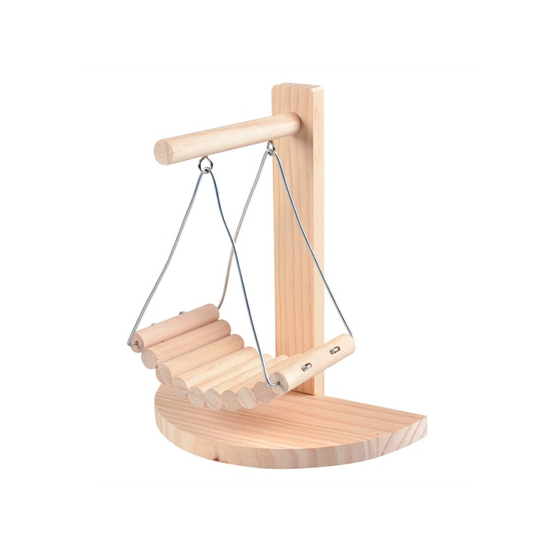 Wooden Swing Chair 21,5X11,5X24Cm