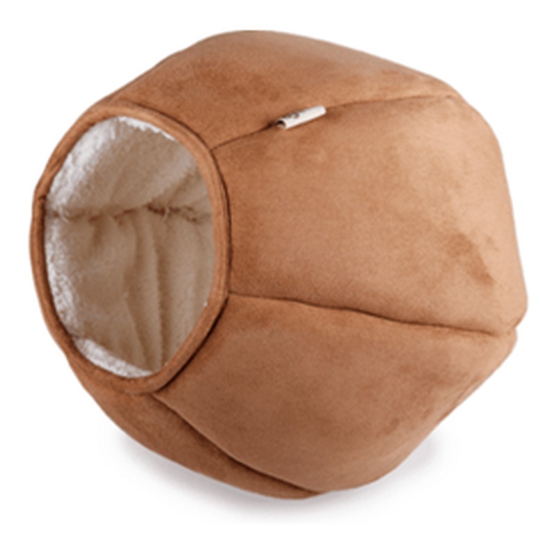 AFP Tan Heat Cave  Snug Cat Bed