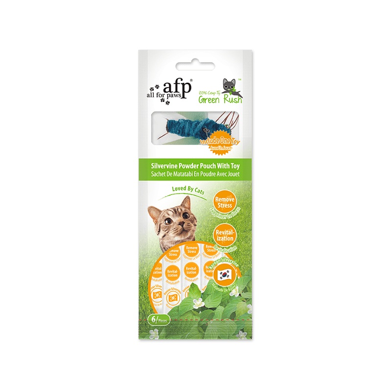 AFP Green Rush-Silvervine Powder Pouch with Toy