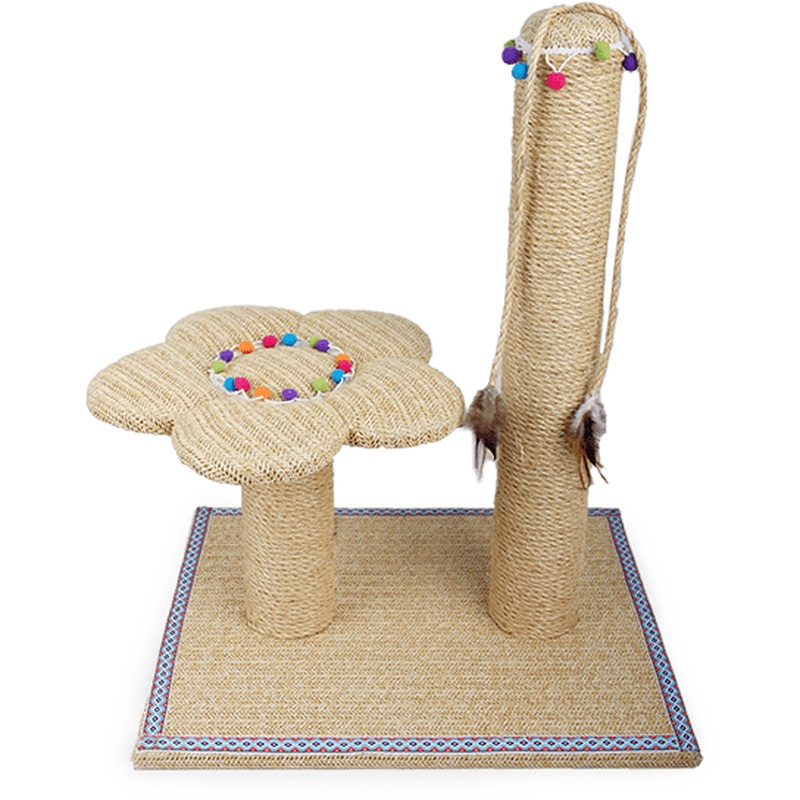 AFP Whisker Fiasta - Flower Cat Scratching Post