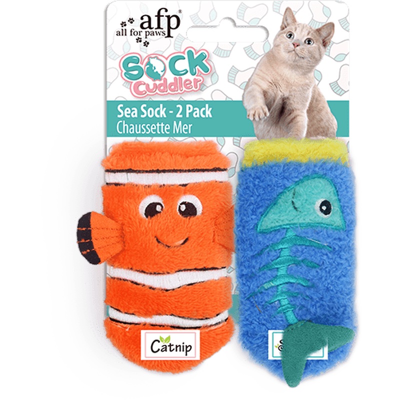 AFP Cat Socks-Sea Sock - 2 Pack