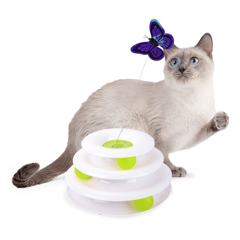 AFP Interactives - Tower of Tracks with Butterfly