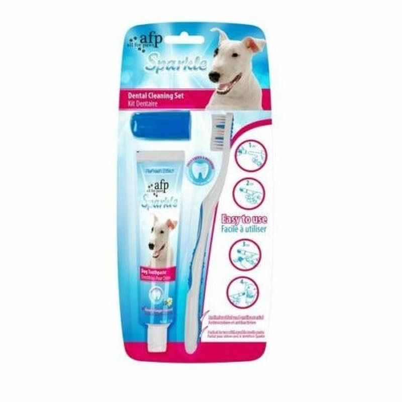 AFP Sparkles - Combo Pack - Brush, Finger Brush and ViN/Alla & Ginger Toothpaste