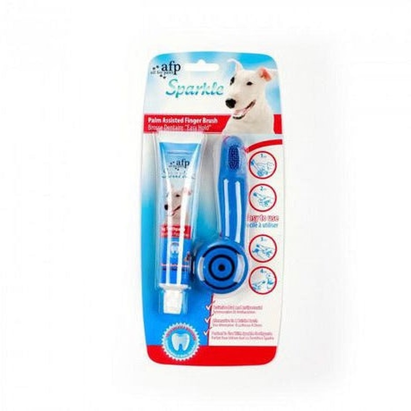 AFP Sparkles - Palm Assisted Brush & Peanut Toothpaste