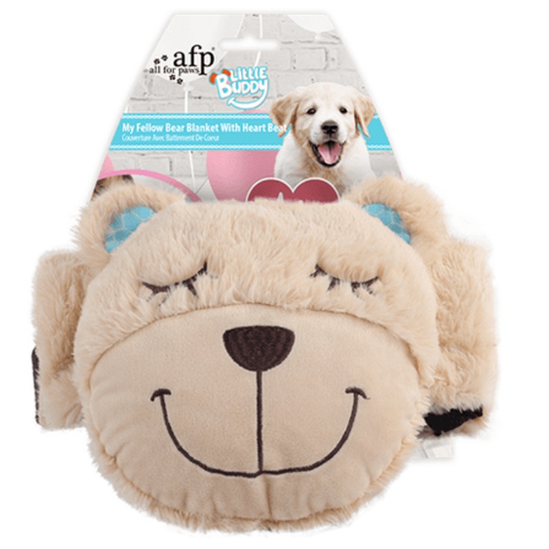 AFP Little Buddy - My Fellow Bear Blanket with Heart Beat
