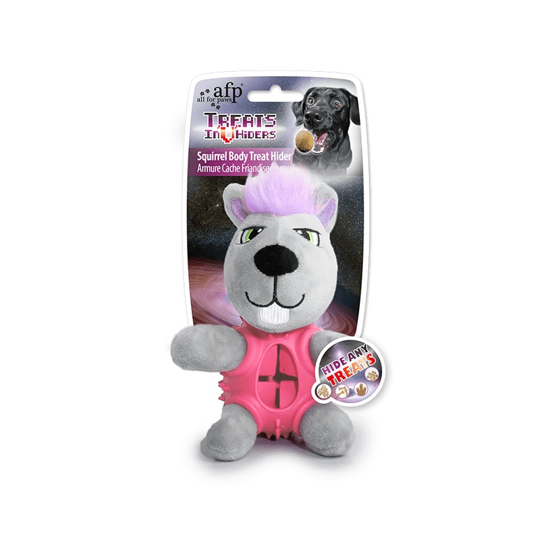 AFP Treat Hider-Squirrel Body Treat Hider