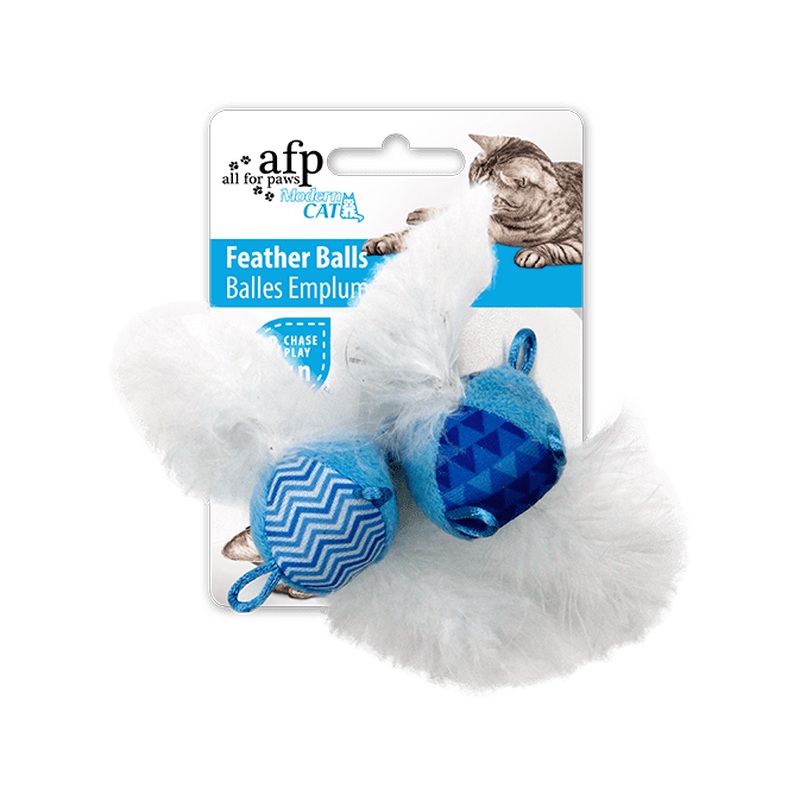 AFP Modern Cat - Feather Balls (with sound chip)