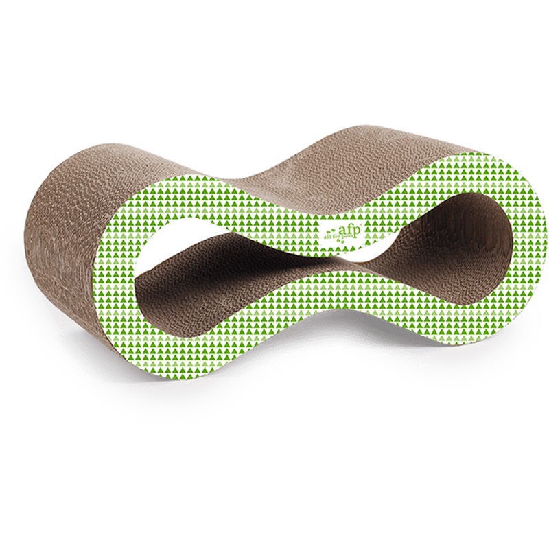 AFP Modern Cat-Infinity Cardboard Scratcher