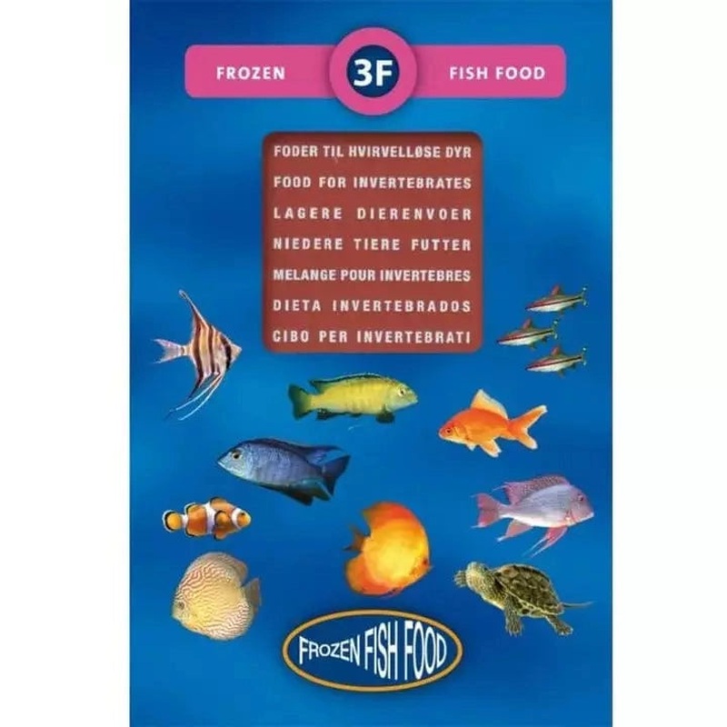 3F- Invert food / Nourriture invertebres 100g Blister