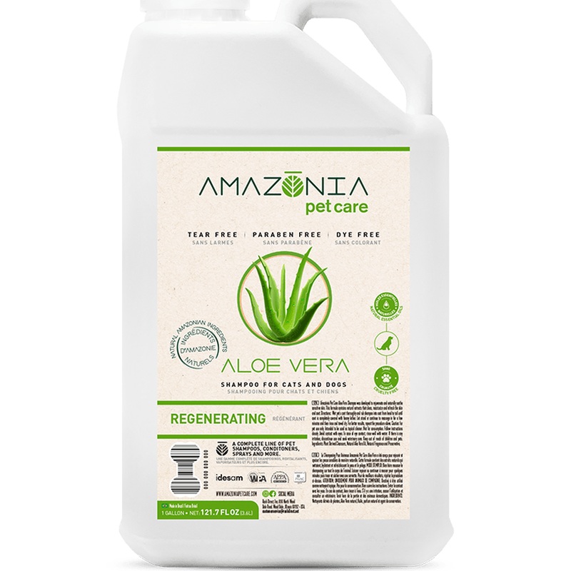 ALOE VERA DOG & CAT PET SHAMPOO  (2 GALON / 3,6 L Ea)