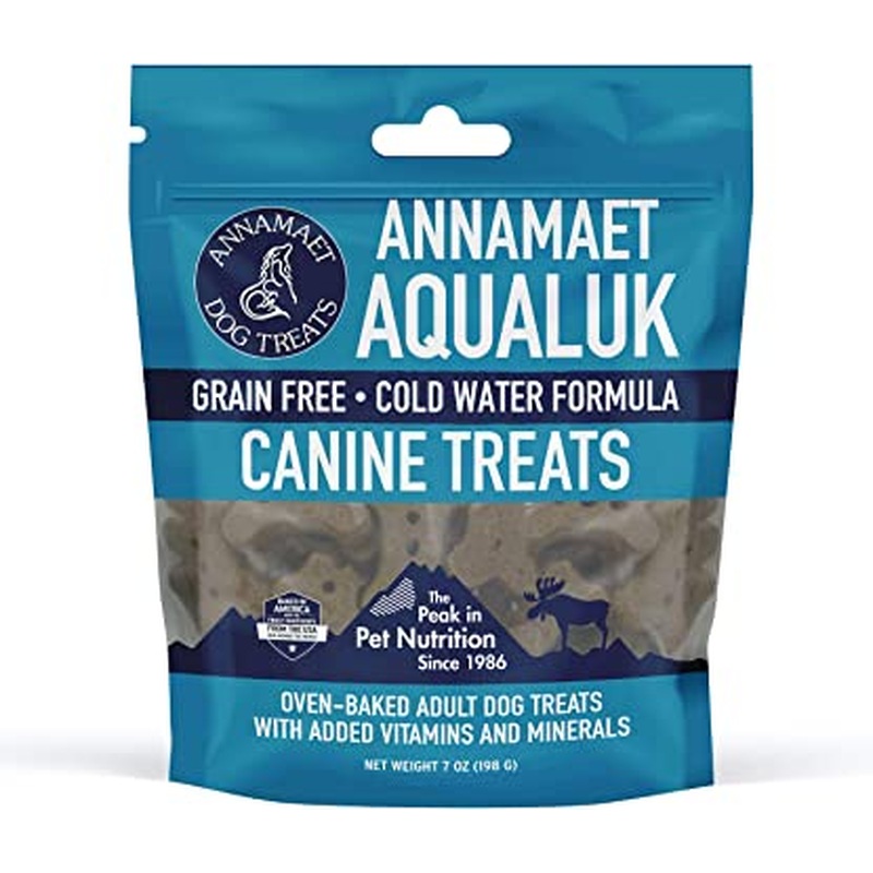 Annamaet Grain Free Aqualuk Cold Water Formula Dog Treats 7oz