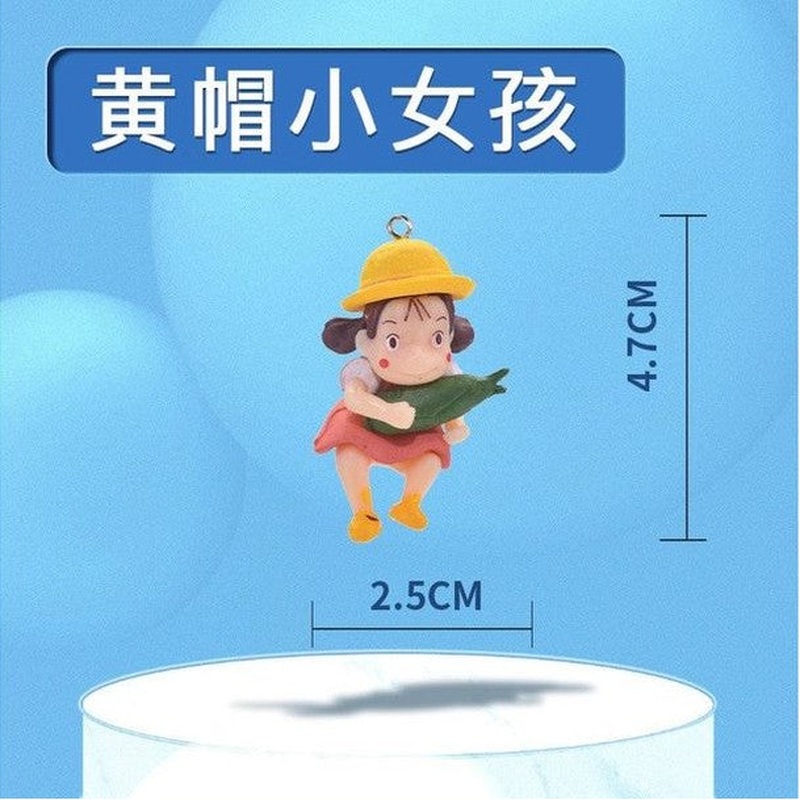 A Little Girl In A Yellow Hat