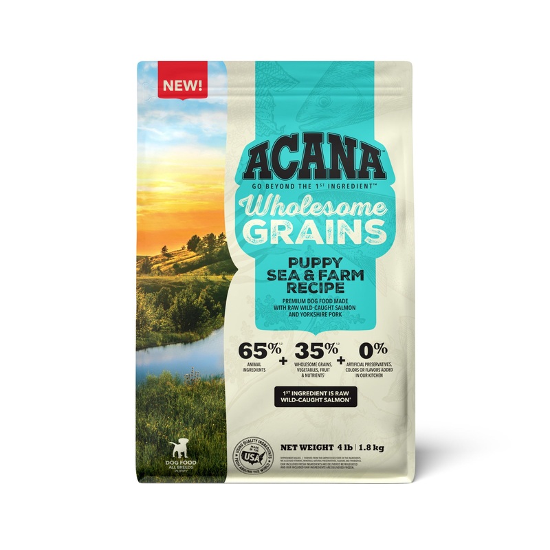 ACANA Wholesome Grains Puppy Sea & Farm Recipe 4lb