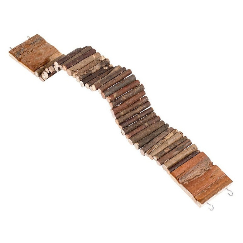 Wooden Bendy Ladder 55X7Cm