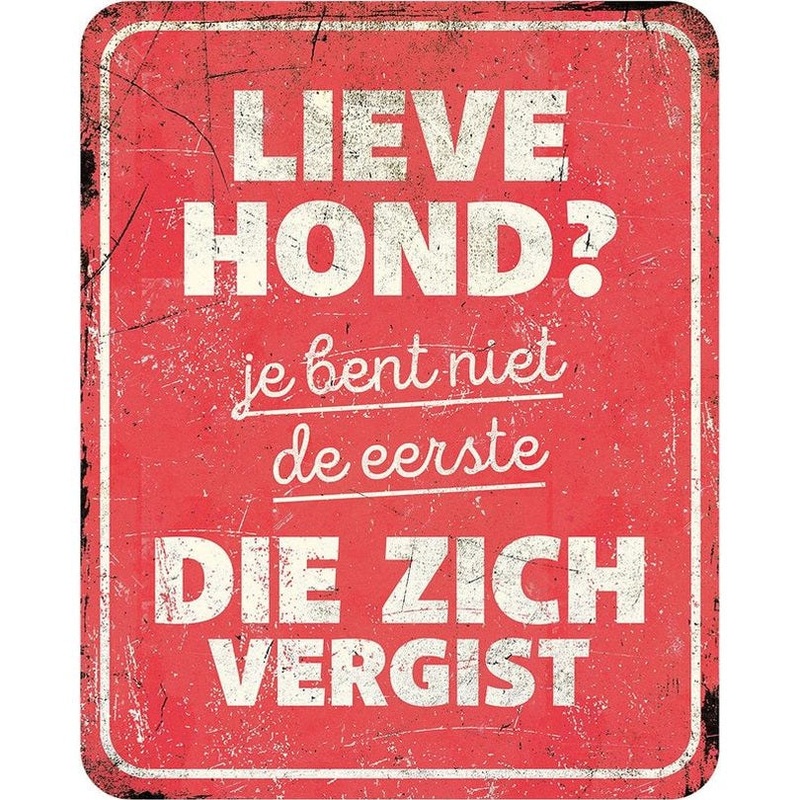 Warning Sign English 40X13X0,3Cm Multicolour