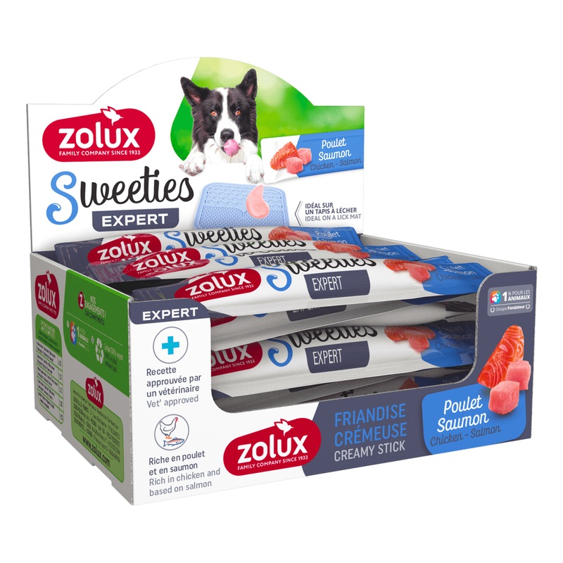 Zolux Sweeties Creamy Stick For Dog - Chicken Salmon