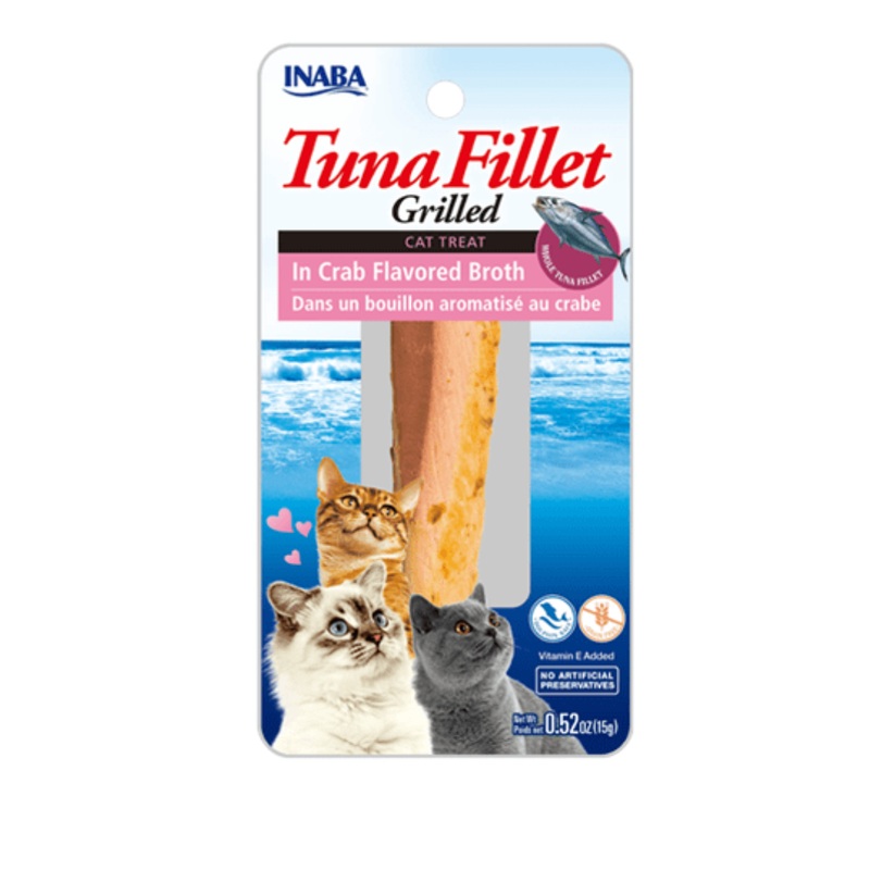 Grilled Tuna Fillet in Crab Flavored Broth