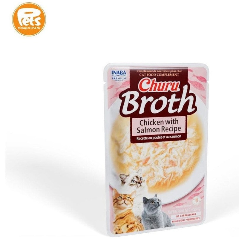 Churu Broth  Chicken with Salmon Recipe