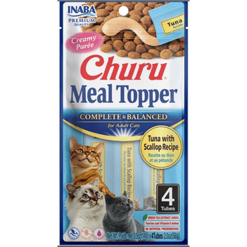 Churu Complete & Balanced for Adult Cats Tuna with Scallop Recipe