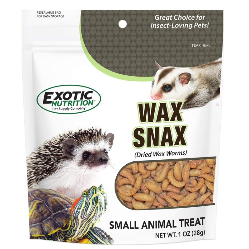 Wax Snax Dried Wax Worms 1 oz