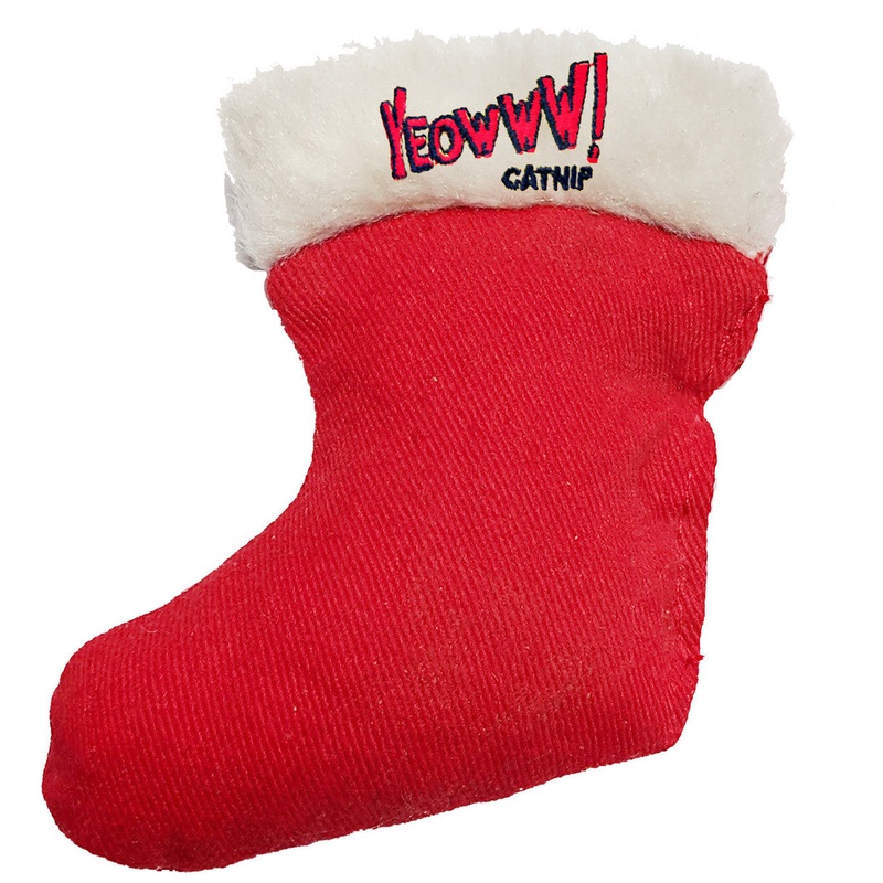 Yeowww! Holiday Catnip Cat Toy Stocking